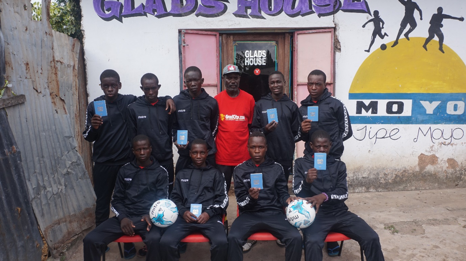 Street Child World Cup 2018 Glad's House team from Kenya