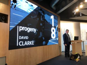 David Clarke speaking at Progeny's Annual Conference 2018