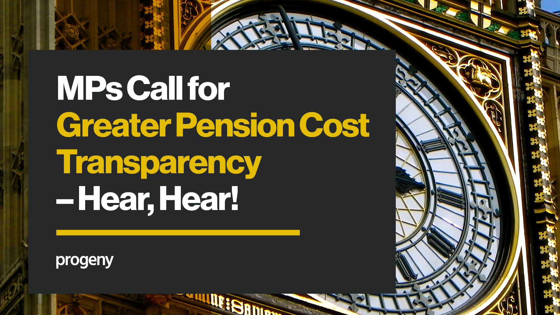 pension cost transparency