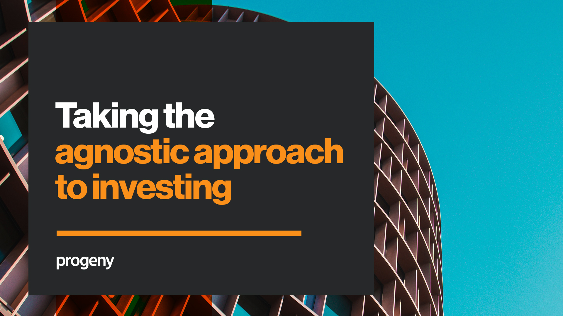 Agnostic approach to investing