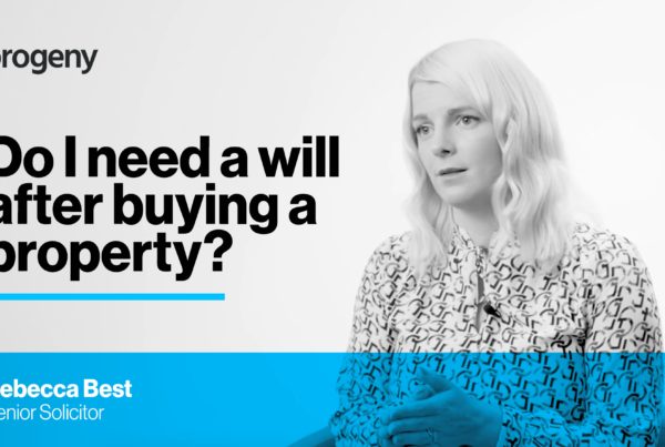 Do I need a will after buying a property?