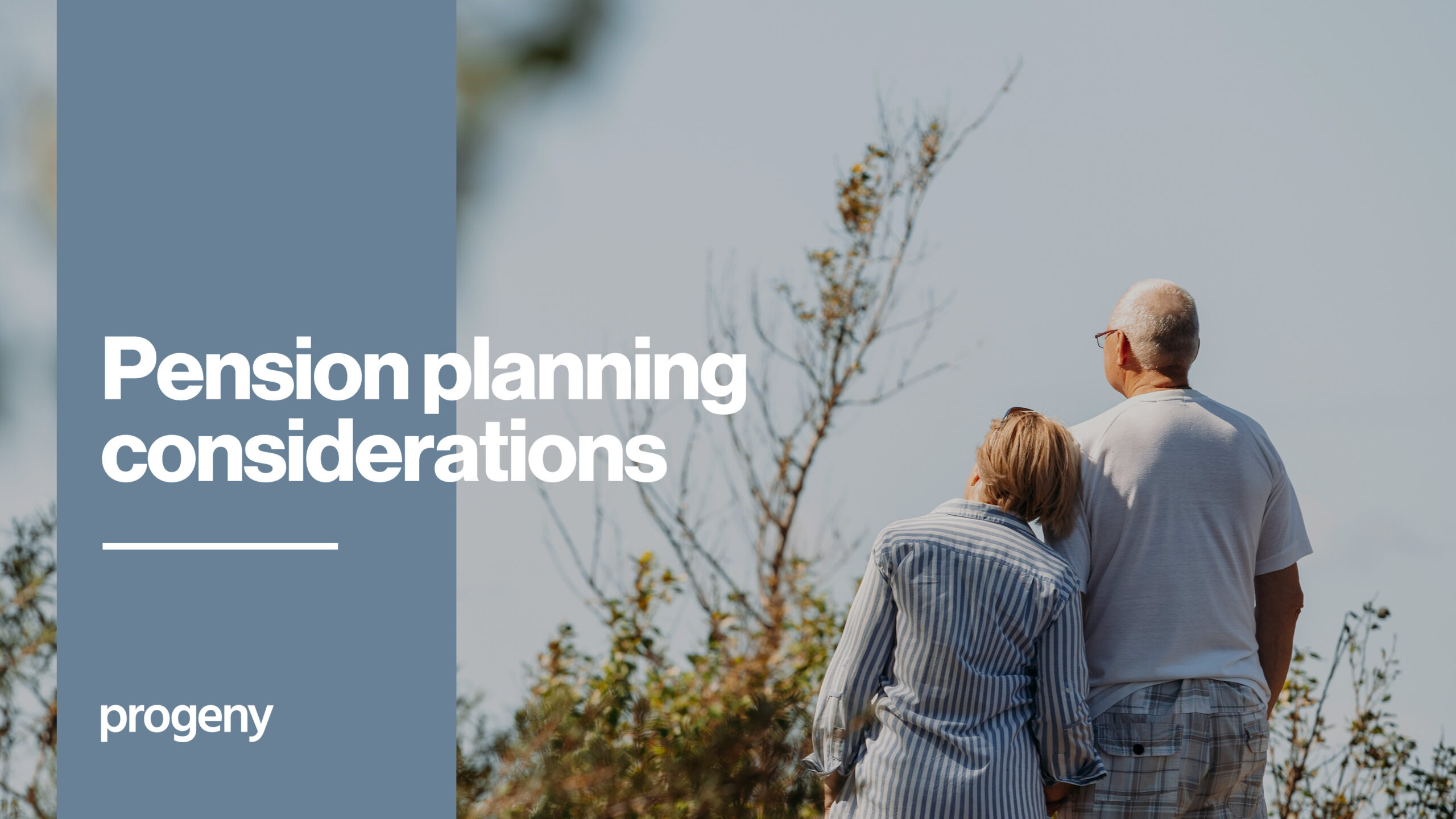 Pension planning considerations