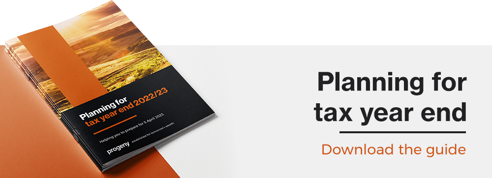 Planning for tax year end - download the guide
