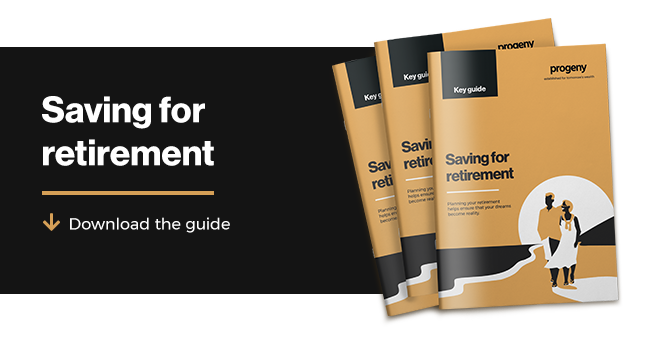 Download the guide - Saving for retirement, 