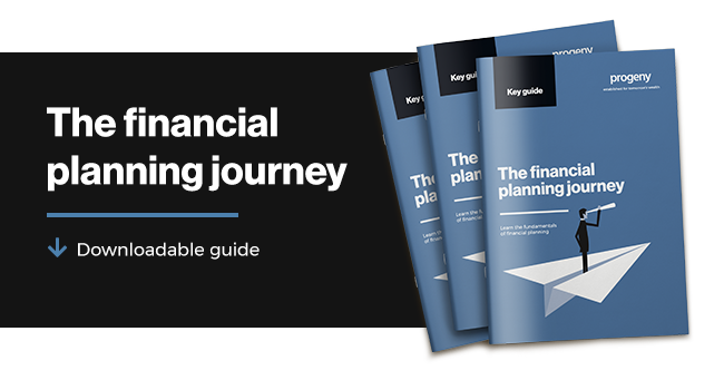 Downloadable guide - The financial planning journey
