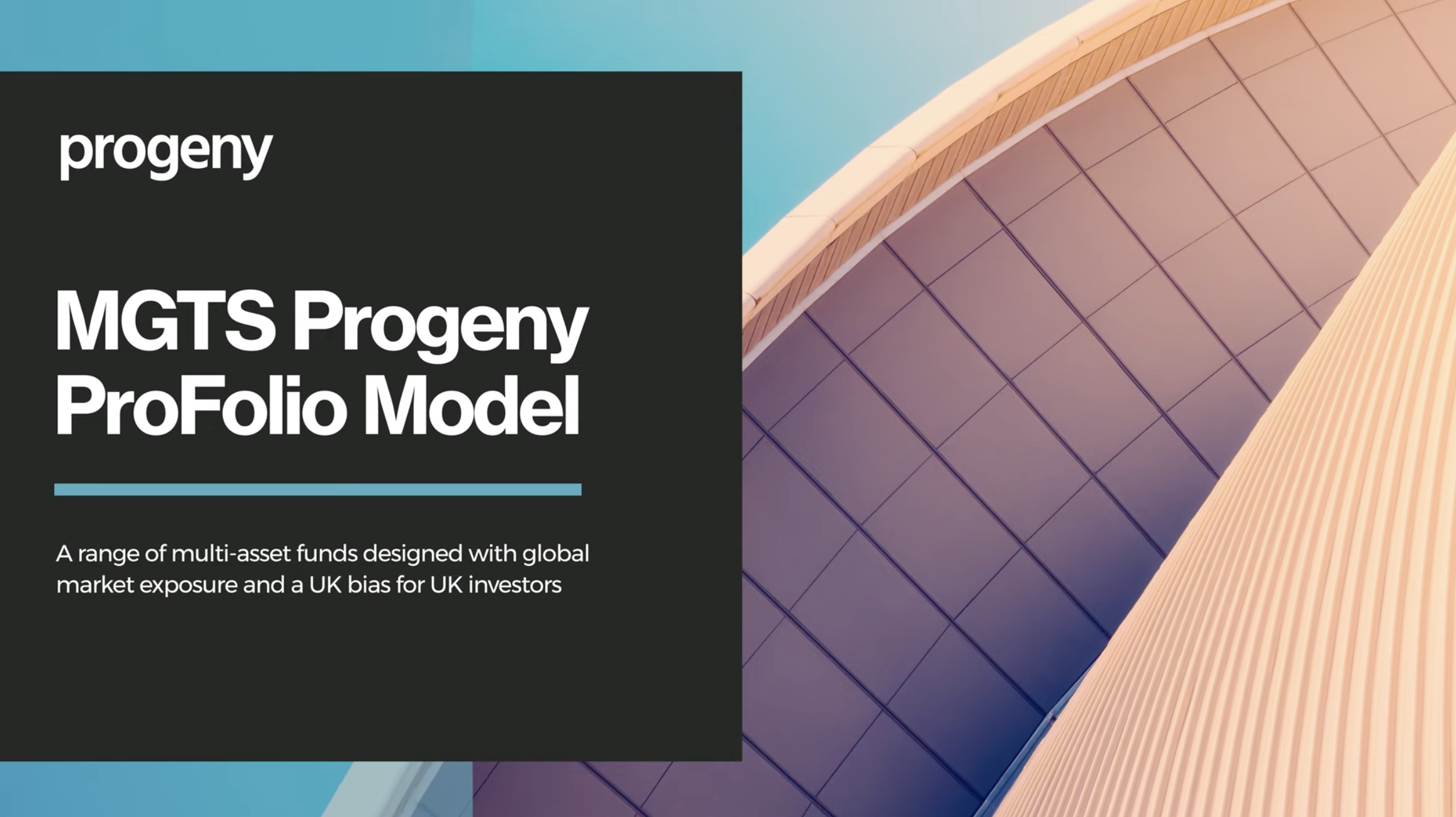 MGTS Progeny ProFolio Model - Video