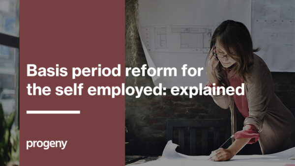 Basis period reform for the self employed