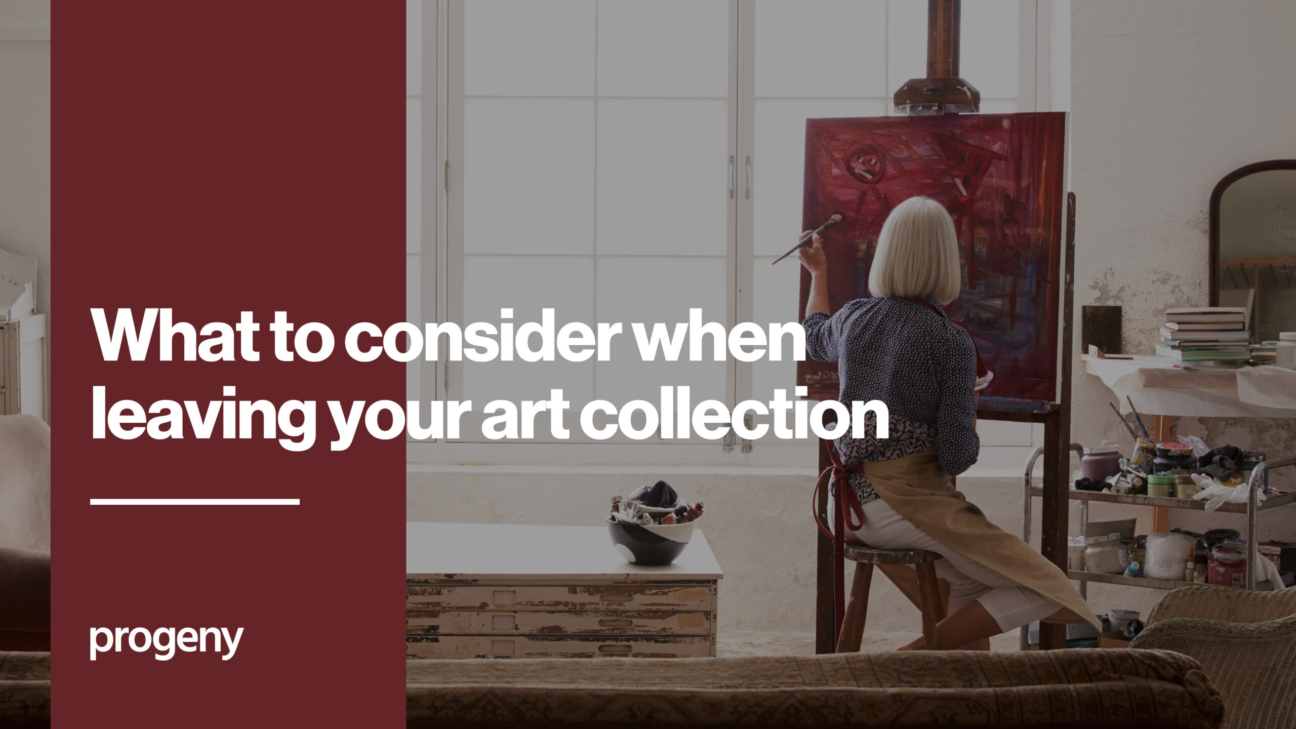 What to consider when leaving your art collection