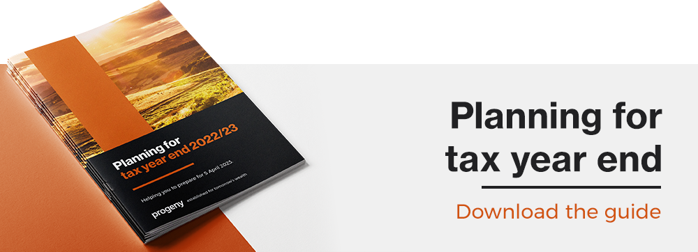 Planning for tax year end - download the guide