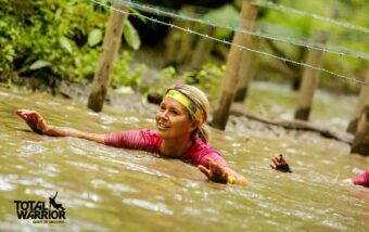 Photo of Anna Jones competing in Total Warrior