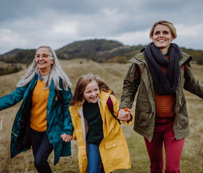 Family Walking