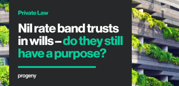 Nil rate band trusts