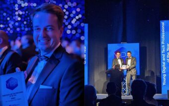 Young Digital and Tech Professional of the Year at the inaugural Yorkshire Young Professional Awards