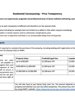 Progeny Law Residential Conveyancing Price Transparency Guide-img